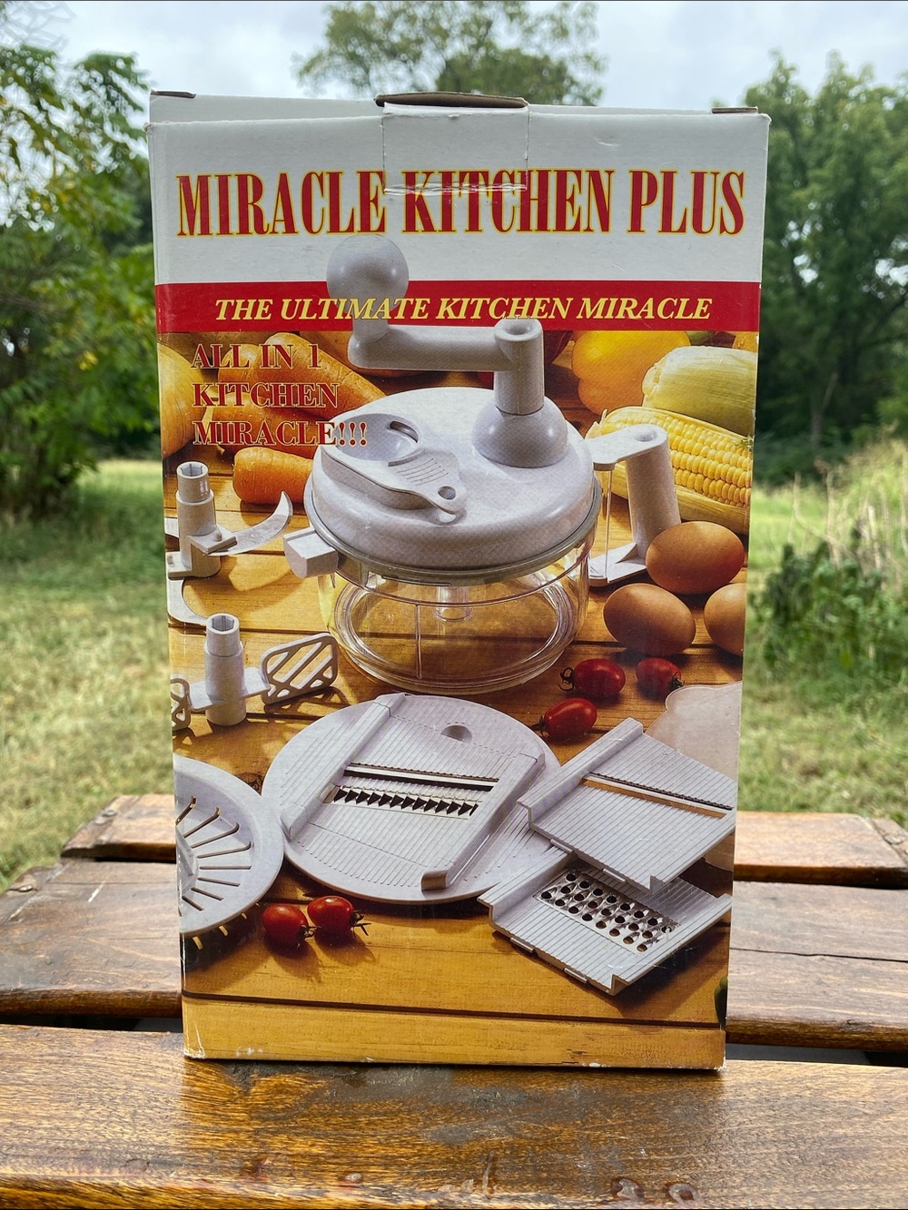 Miracle Kitchen Plus 7 In 1 Kitchen Tool Chopping Blending Shredding Slicing